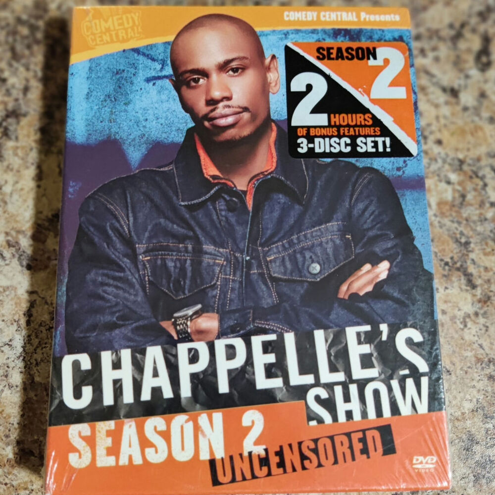 Chappelle’s Show: Season Two Uncensored! DVD, 2004 NEW SEALED The Chappelle Show